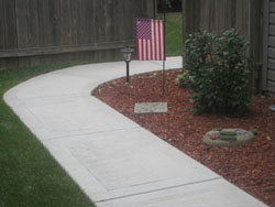 Concrete Walkway